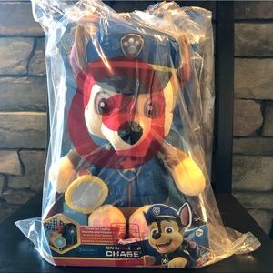 ❌SOLD❌💙BIG Paw Patrol Chase Read Snuggle Up🌟Flashlight Paw Patrol Animal Dog